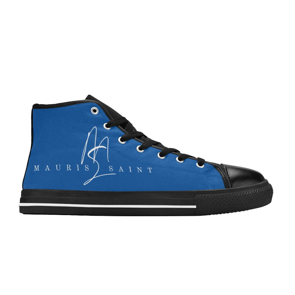 MAURISSAINT BLUE - CANVAS MEN'S SHOES ⭐⭐⭐⭐⭐