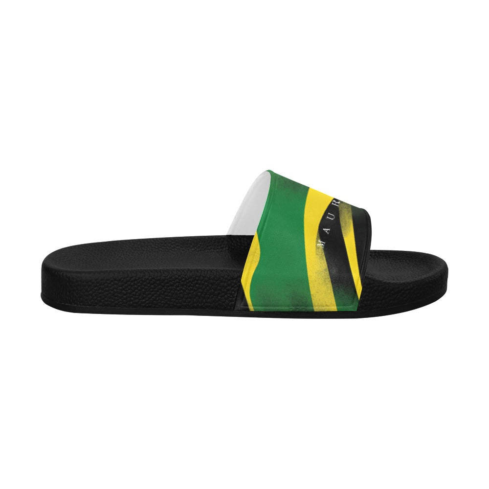 MAURISSAINT JAMAICAN SLIDES SANDALS - MEN ⭐⭐⭐⭐⭐