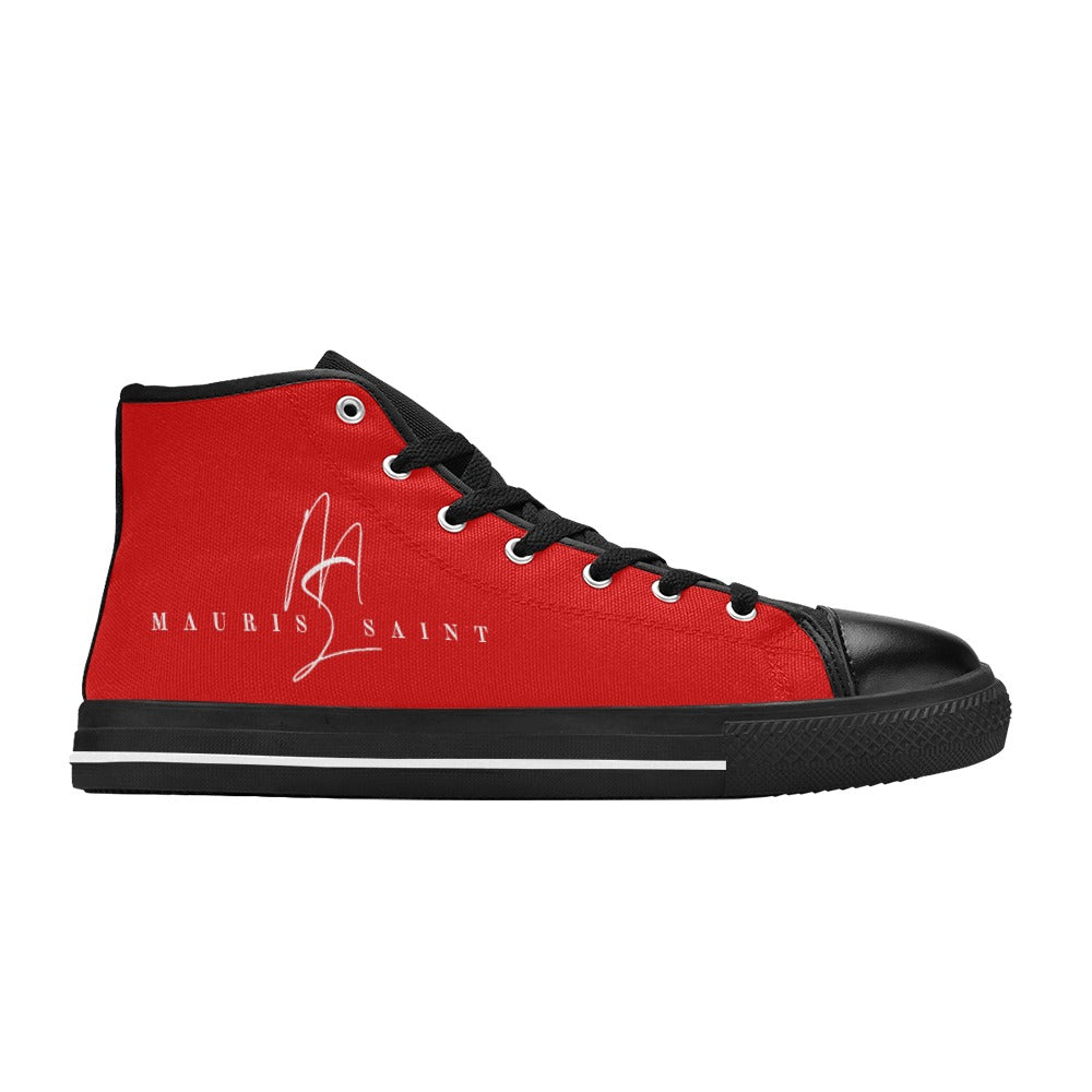 MAURISSAINT RED - CANVAS WOMEN'S SHOES ⭐⭐⭐⭐⭐