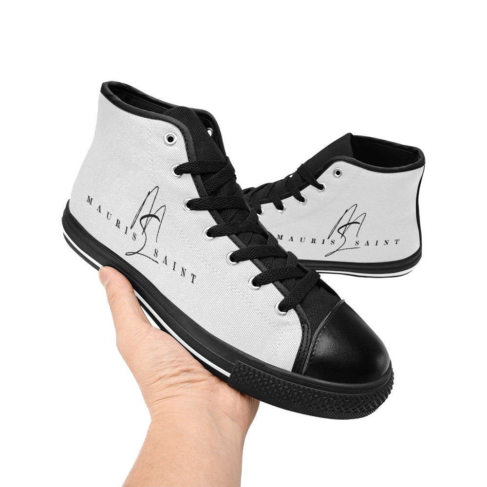 MAURISSAINT WHITE - CANVAS WOMEN'S SHOES ⭐⭐⭐⭐⭐