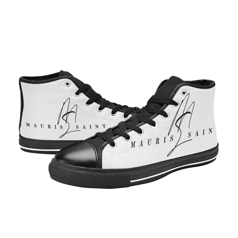MAURISSAINT WHITE - CANVAS MEN'S SHOES ⭐⭐⭐⭐⭐