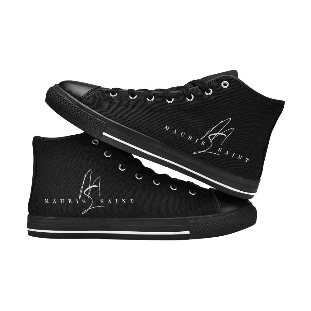 MAURISSAINT BLACK - CANVAS WOMEN'S SHOES ⭐⭐⭐⭐⭐