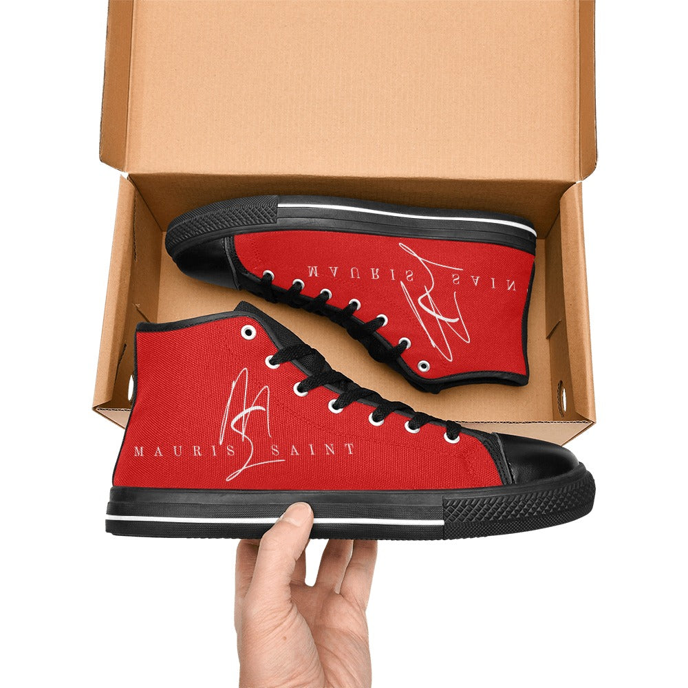 MAURISSAINT RED - CANVAS MEN'S SHOES ⭐⭐⭐⭐⭐