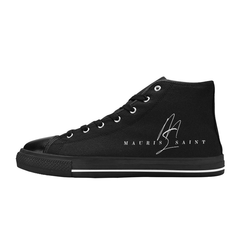 MAURISSAINT BLACK - CANVAS WOMEN'S SHOES ⭐⭐⭐⭐⭐
