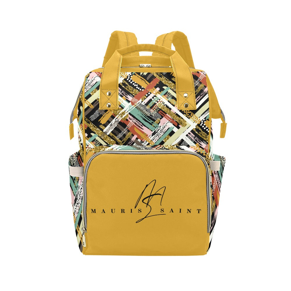 MAURISSAINT PASTEL YELLOW BACKPACK My Store