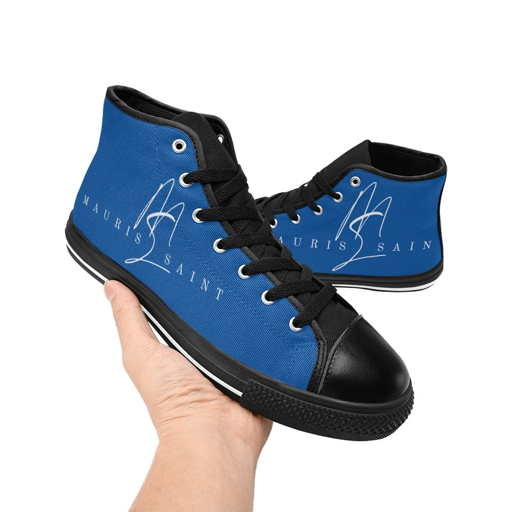 MAURISSAINT BLUE - CANVAS MEN'S SHOES ⭐⭐⭐⭐⭐