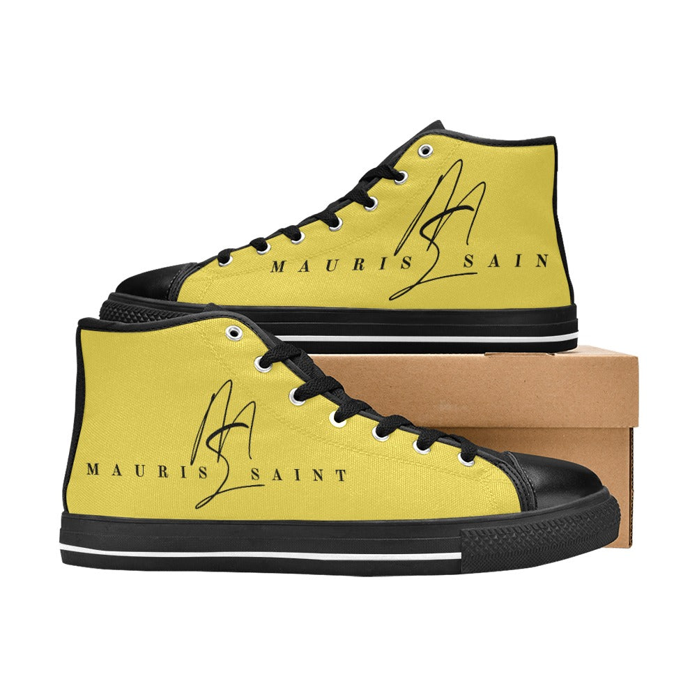 MAURISSAINT YELLOW - CANVAS MEN'S SHOES ⭐⭐⭐⭐⭐