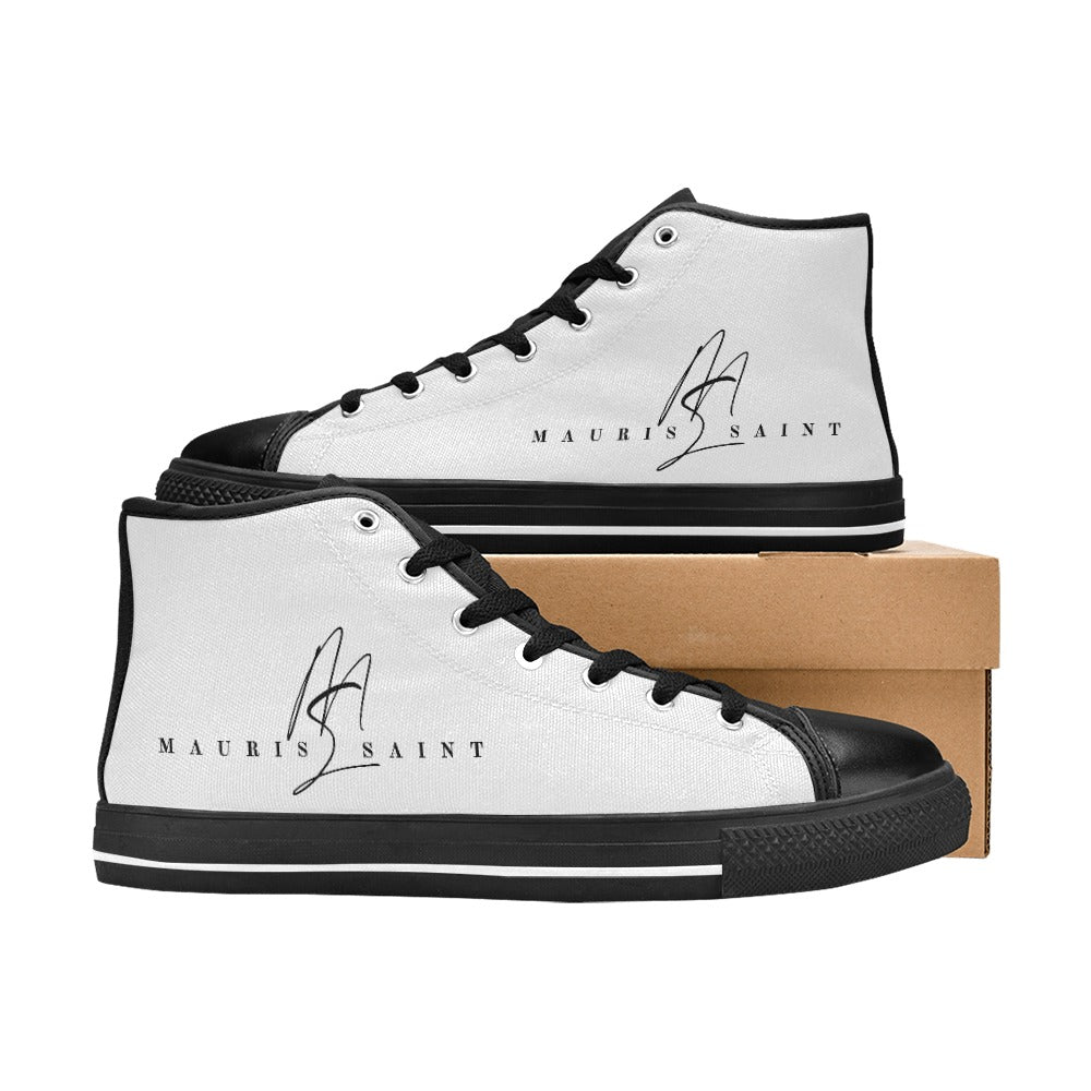 MAURISSAINT WHITE - CANVAS WOMEN'S SHOES ⭐⭐⭐⭐⭐