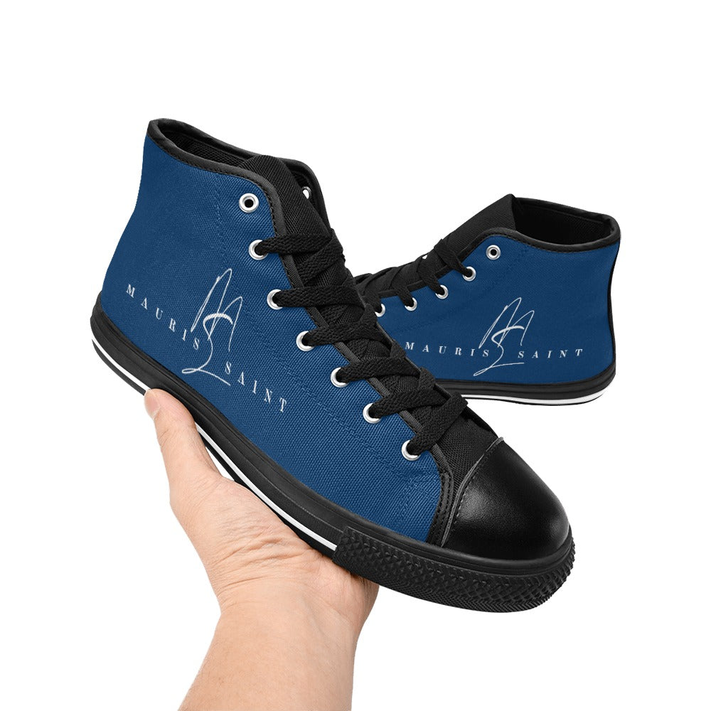 MAURISSAINT BLUE - CANVAS WOMEN'S SHOES ⭐⭐⭐⭐⭐