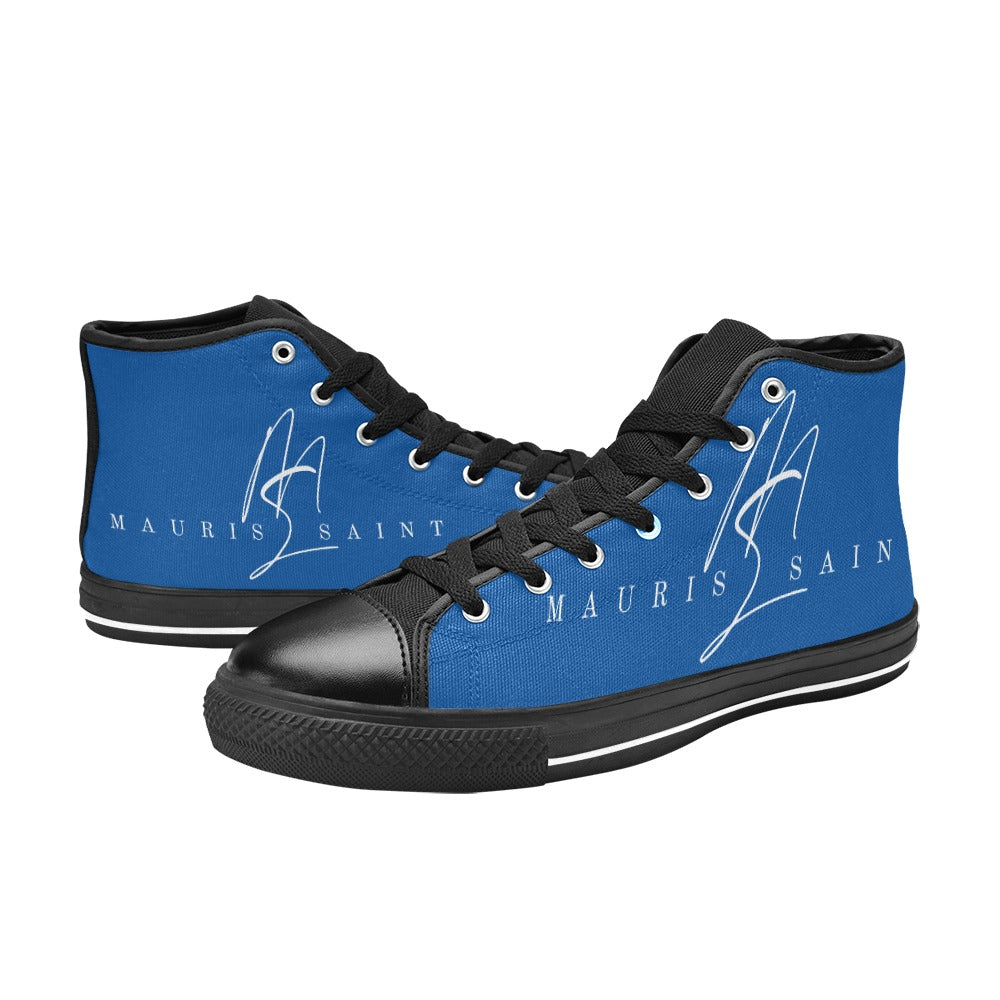 MAURISSAINT BLUE - CANVAS MEN'S SHOES ⭐⭐⭐⭐⭐