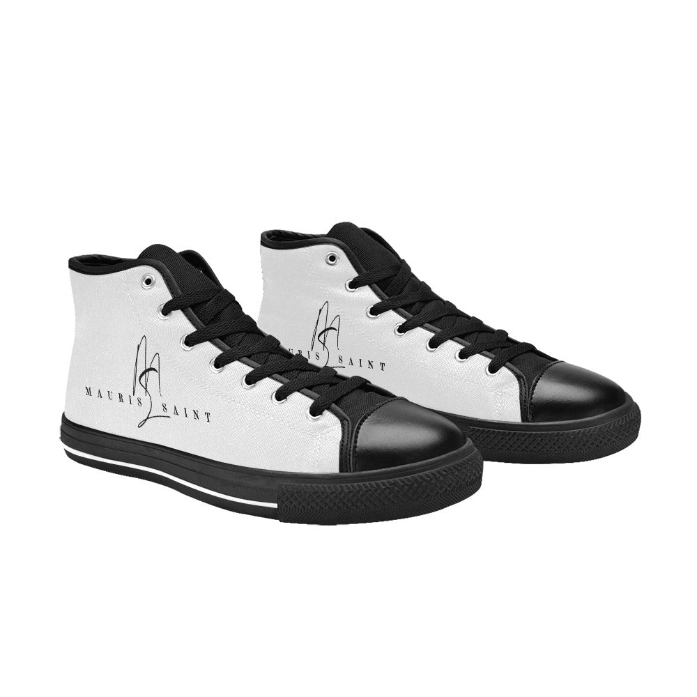 MAURISSAINT WHITE - CANVAS WOMEN'S SHOES ⭐⭐⭐⭐⭐