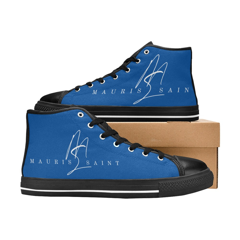 MAURISSAINT BLUE - CANVAS MEN'S SHOES ⭐⭐⭐⭐⭐