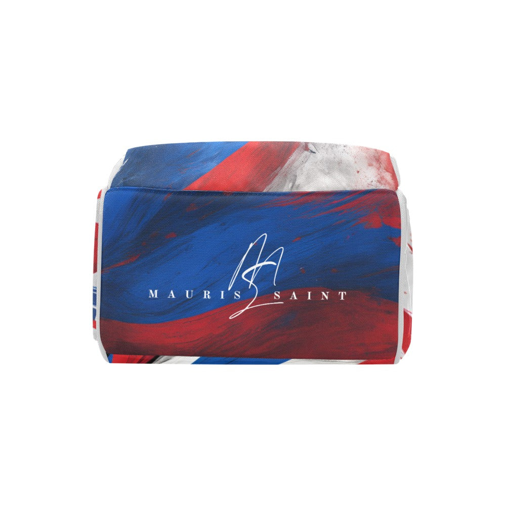 HAITIAN FLAG - SILVER BACKPACK ⭐⭐⭐⭐⭐