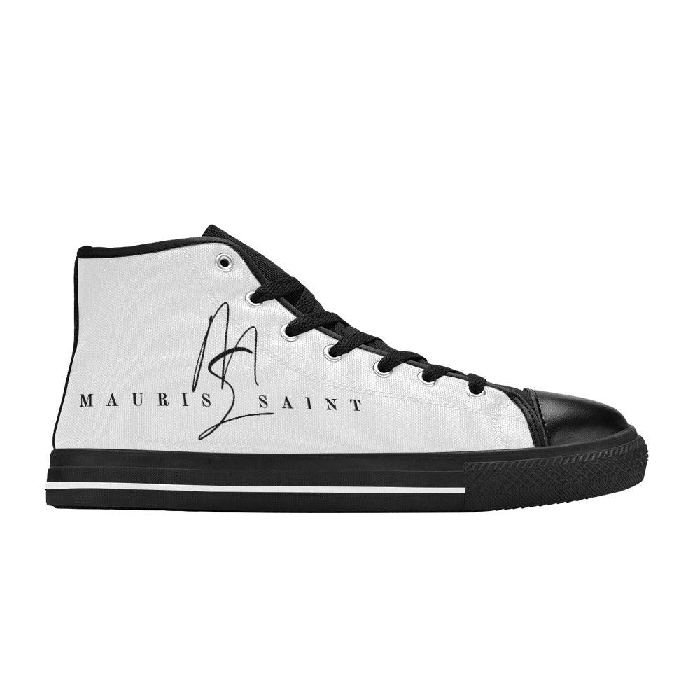 MAURISSAINT WHITE - CANVAS MEN'S SHOES ⭐⭐⭐⭐⭐