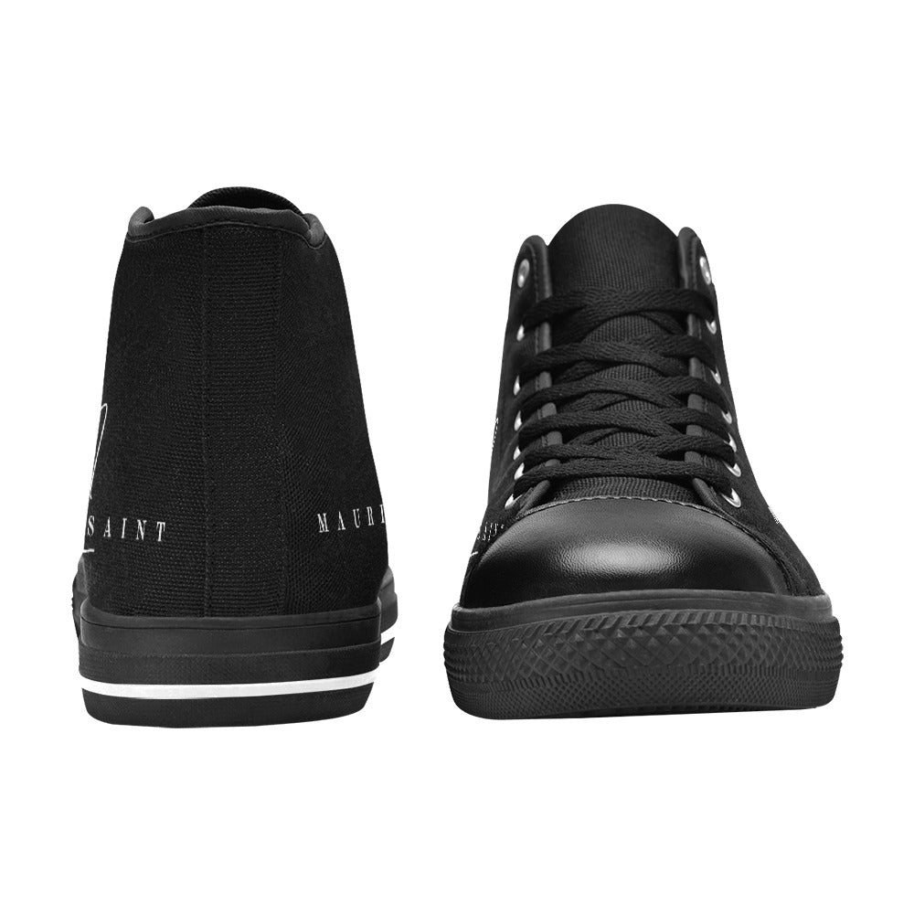 MAURISSAINT BLACK - CANVAS WOMEN'S SHOES ⭐⭐⭐⭐⭐