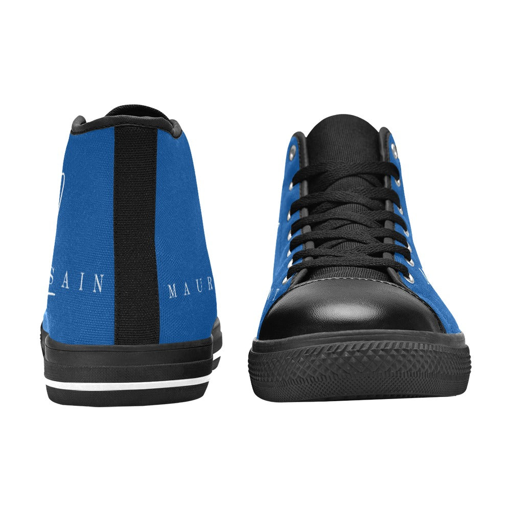 MAURISSAINT BLUE - CANVAS MEN'S SHOES ⭐⭐⭐⭐⭐