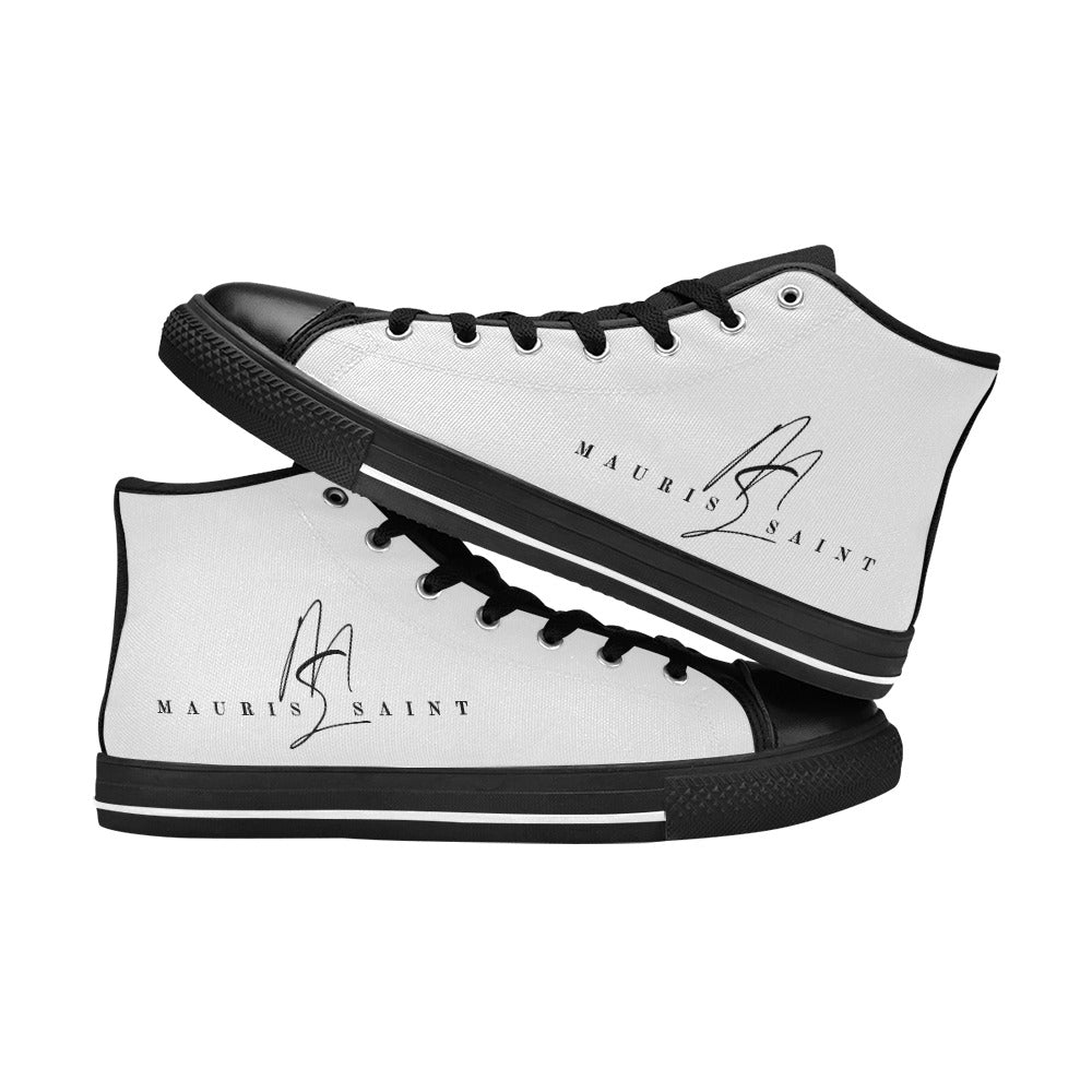 MAURISSAINT WHITE - CANVAS WOMEN'S SHOES ⭐⭐⭐⭐⭐