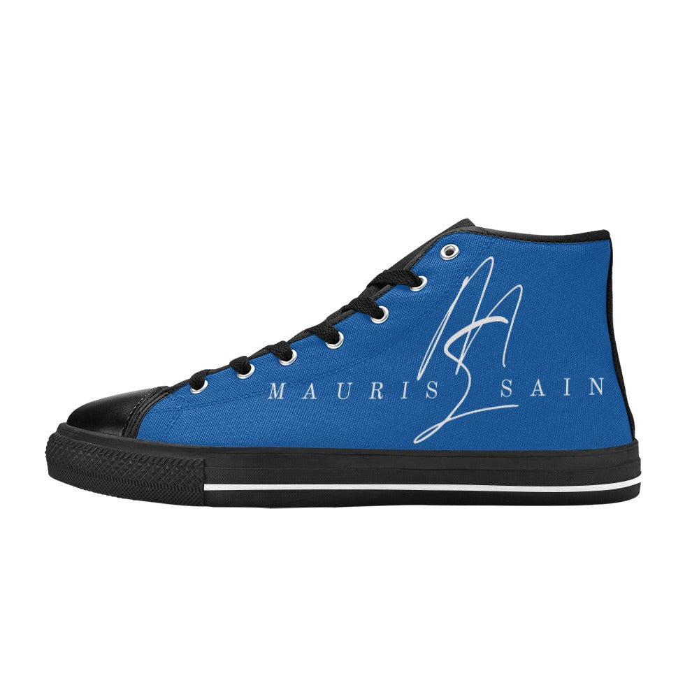 MAURISSAINT BLUE - CANVAS MEN'S SHOES ⭐⭐⭐⭐⭐