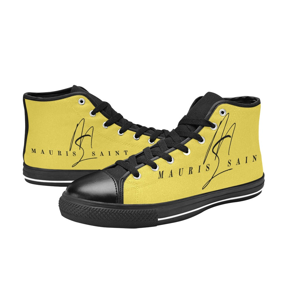 MAURISSAINT YELLOW - CANVAS MEN'S SHOES ⭐⭐⭐⭐⭐