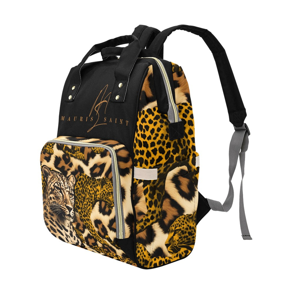 LEOPARD SAFARI I (BLACK)- BACKPACK ⭐⭐⭐⭐⭐