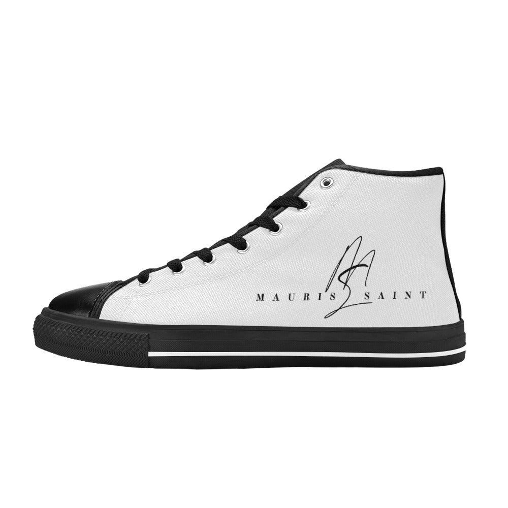 MAURISSAINT WHITE - CANVAS WOMEN'S SHOES ⭐⭐⭐⭐⭐