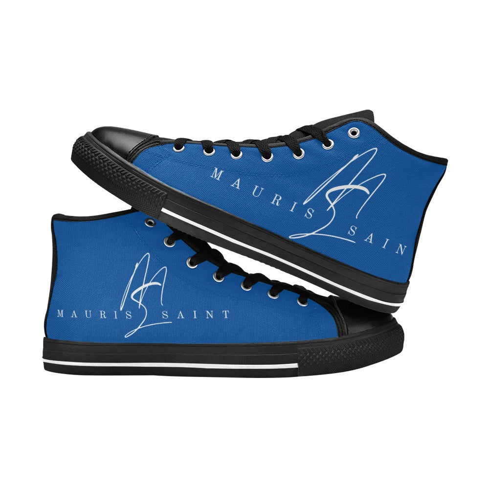 MAURISSAINT BLUE - CANVAS MEN'S SHOES ⭐⭐⭐⭐⭐