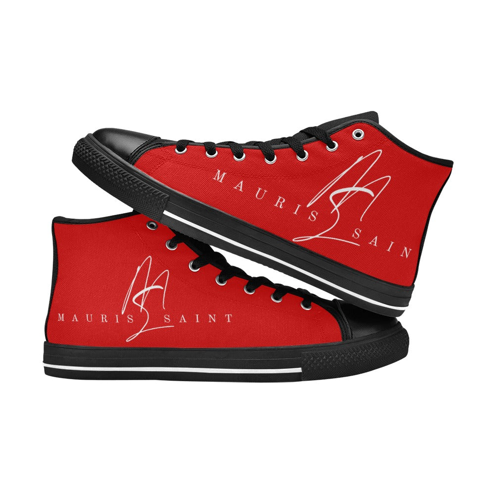 MAURISSAINT RED - CANVAS MEN'S SHOES ⭐⭐⭐⭐⭐