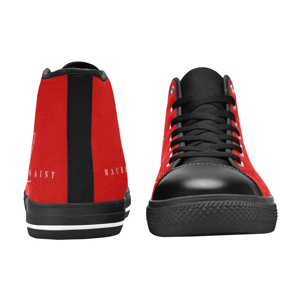 MAURISSAINT RED - CANVAS WOMEN'S SHOES ⭐⭐⭐⭐⭐