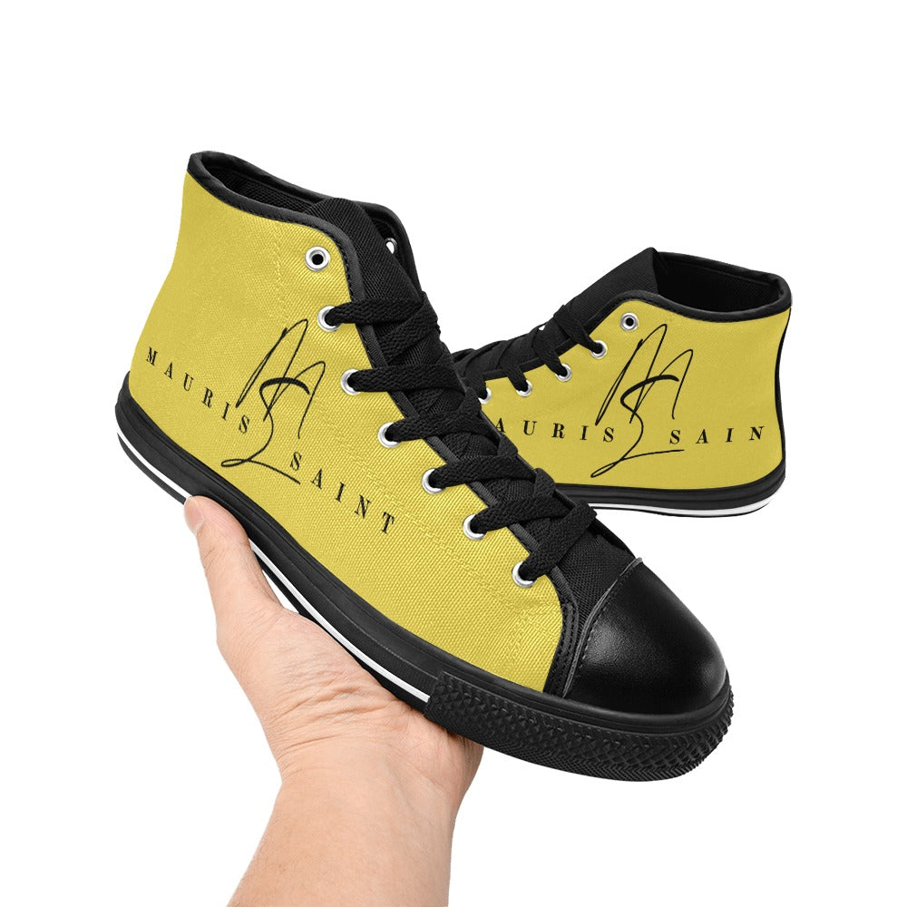 MAURISSAINT YELLOW - CANVAS MEN'S SHOES ⭐⭐⭐⭐⭐