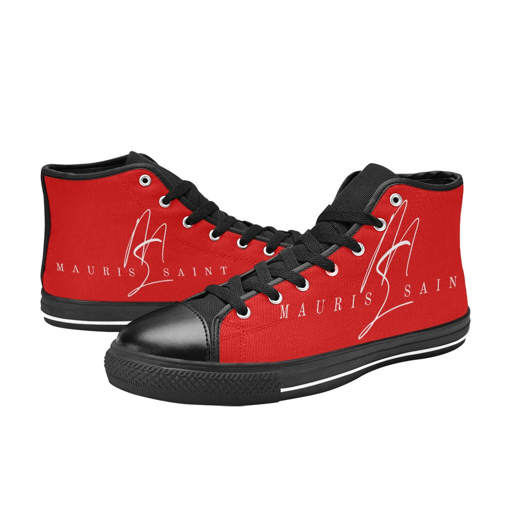 MAURISSAINT RED - CANVAS MEN'S SHOES ⭐⭐⭐⭐⭐