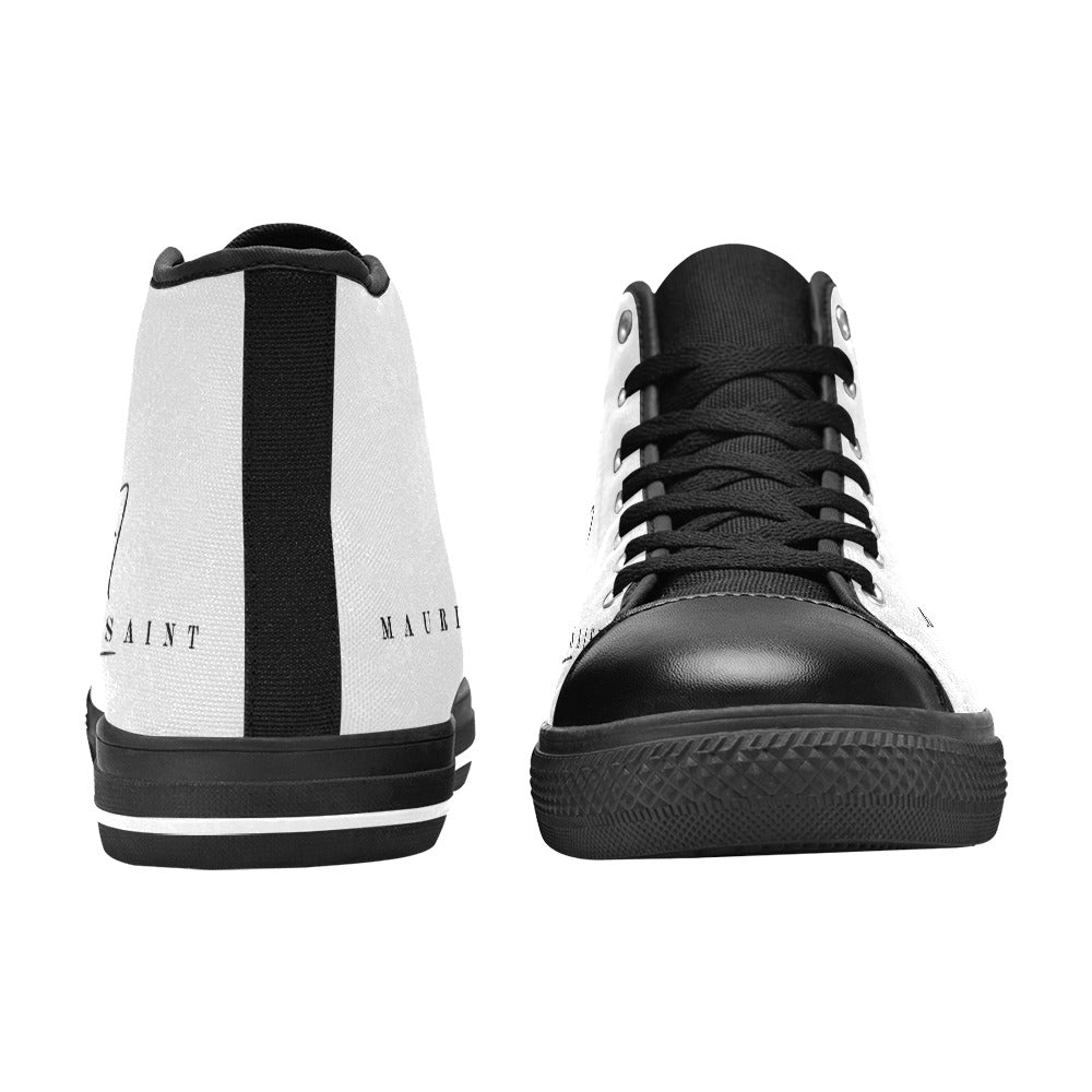 MAURISSAINT WHITE - CANVAS WOMEN'S SHOES ⭐⭐⭐⭐⭐