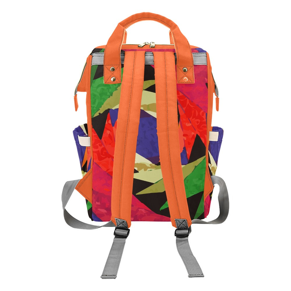 MAURISSAINT TROPICAL - ORANGE - BACKPACK ⭐⭐⭐⭐