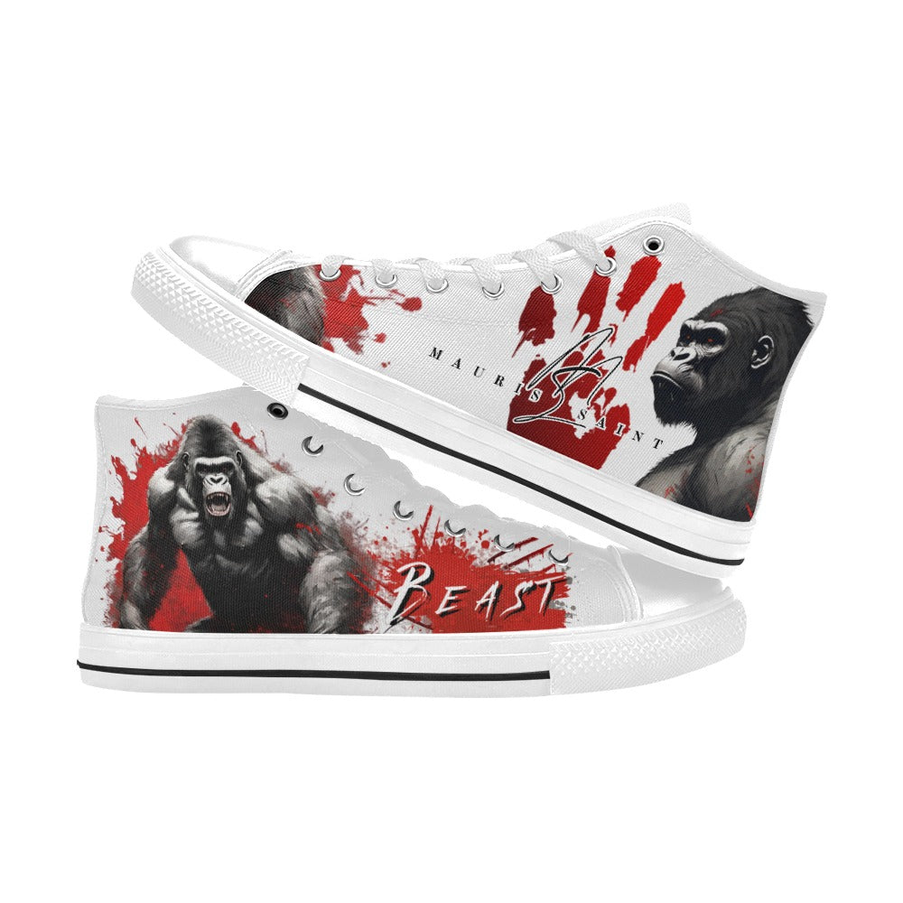 GORILLA - BEAST - WHITE - MEN'S SHOES ⭐⭐⭐⭐⭐