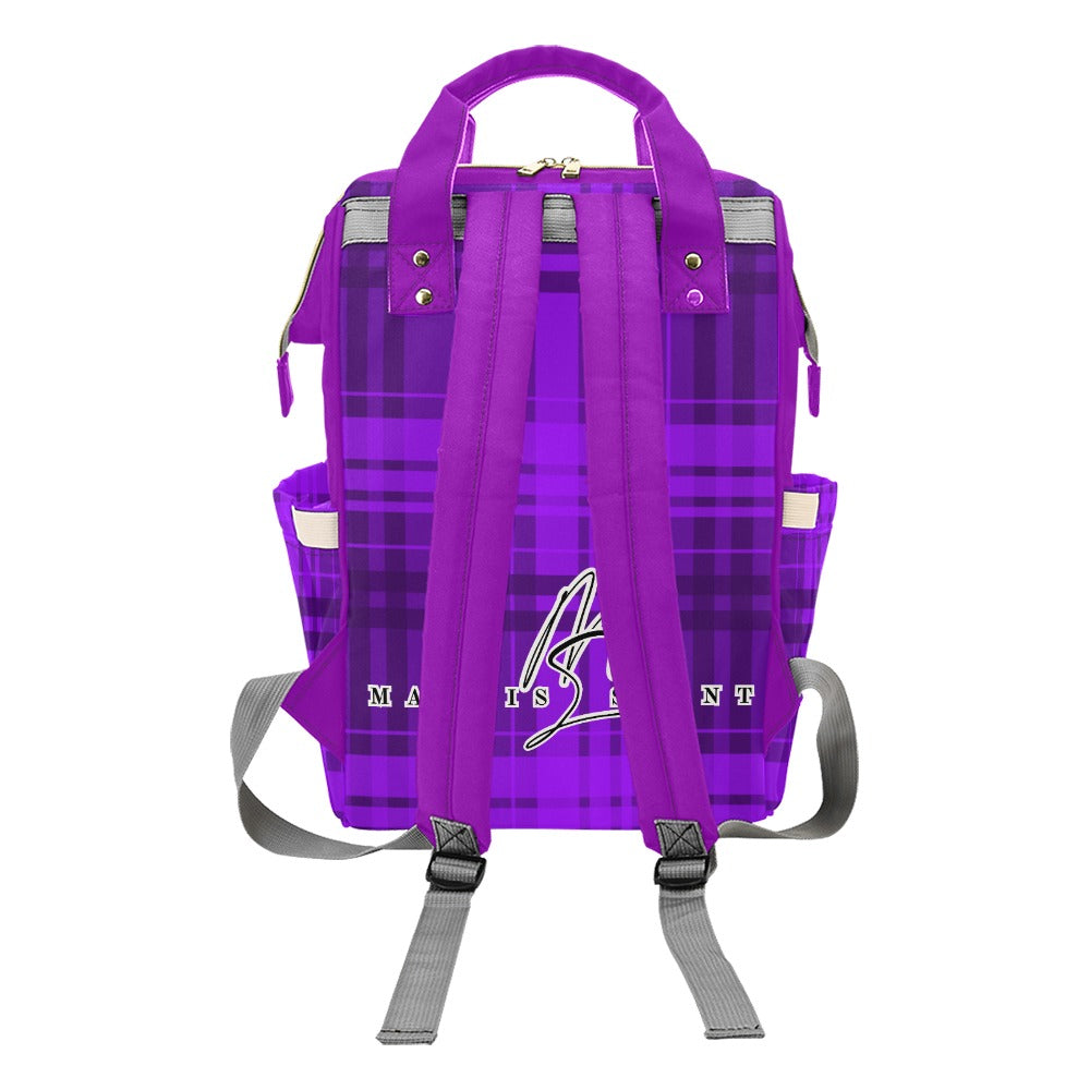 LILAC PLAID - WOMEN BACKPACK ⭐⭐⭐⭐