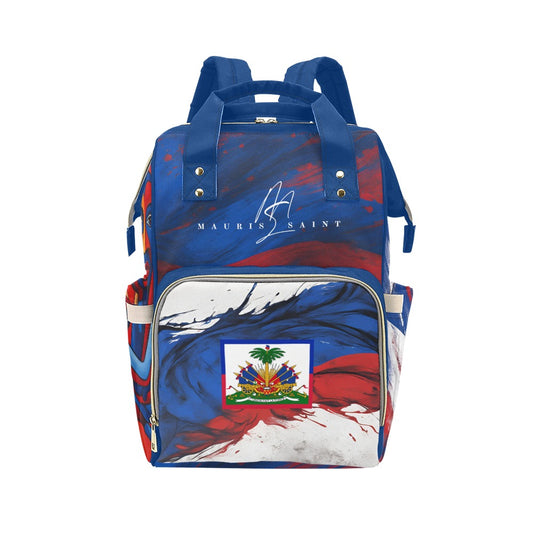 HAITIAN FLAG  - BLUE BACKPACK ⭐⭐⭐⭐⭐