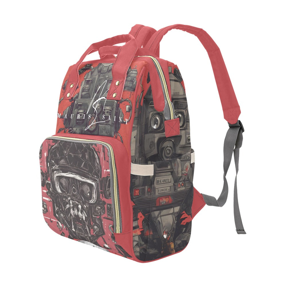 MAURISSAINT iROBOT - RED - BACKPACK ⭐⭐⭐⭐⭐