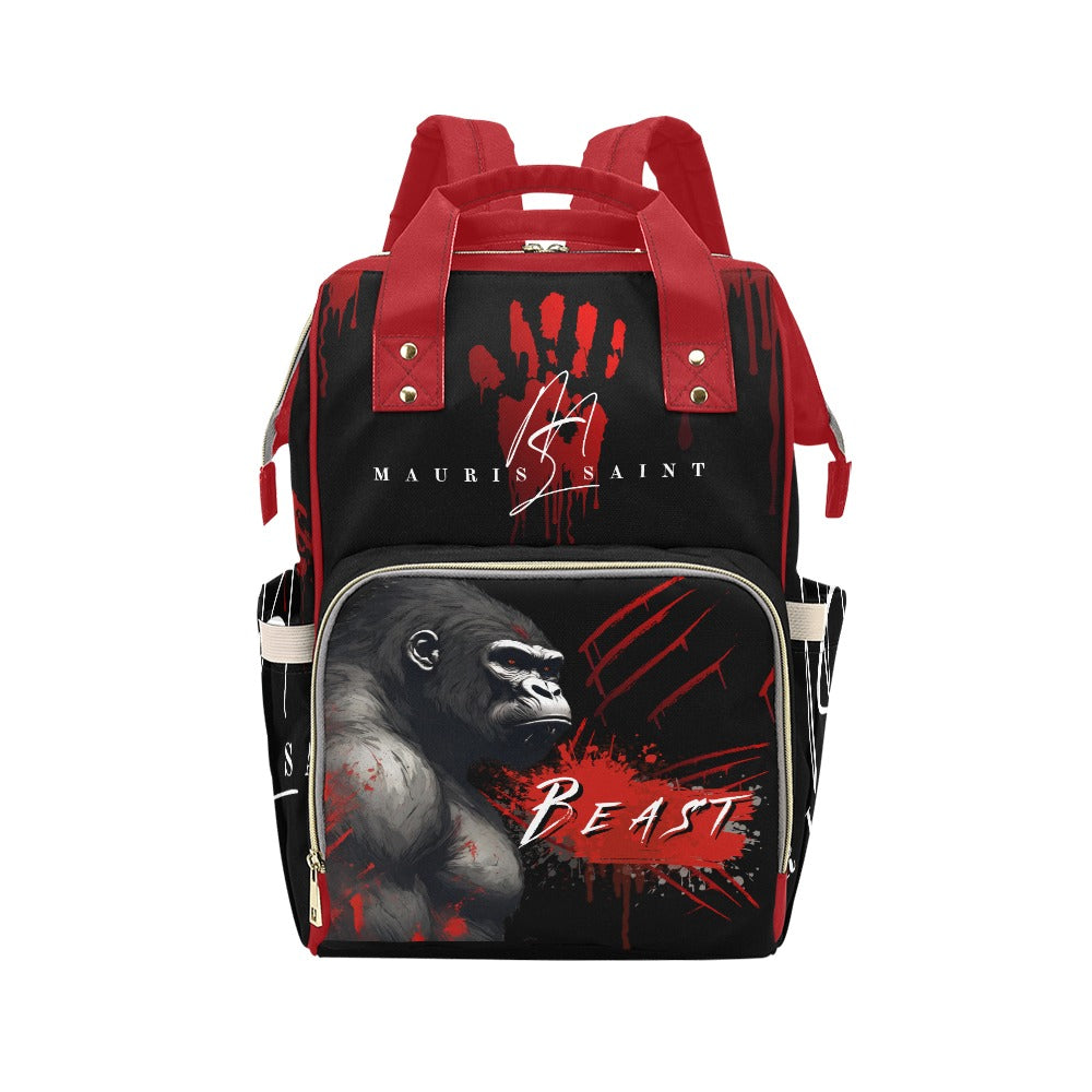 MAURISSAINT - BEAST - RED HANDLE BACKPACK ⭐⭐⭐⭐⭐