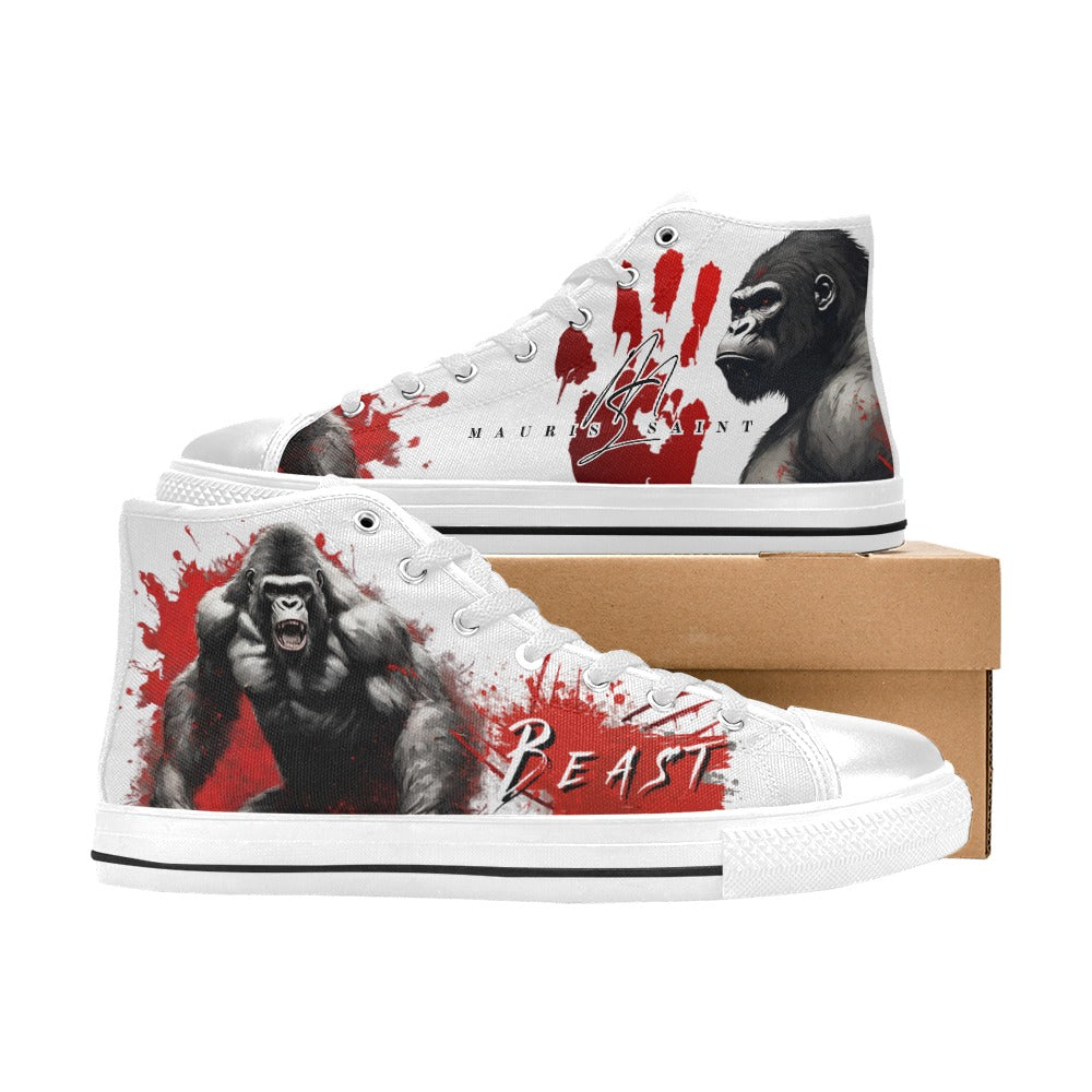 GORILLA - BEAST - WHITE - MEN'S SHOES ⭐⭐⭐⭐⭐