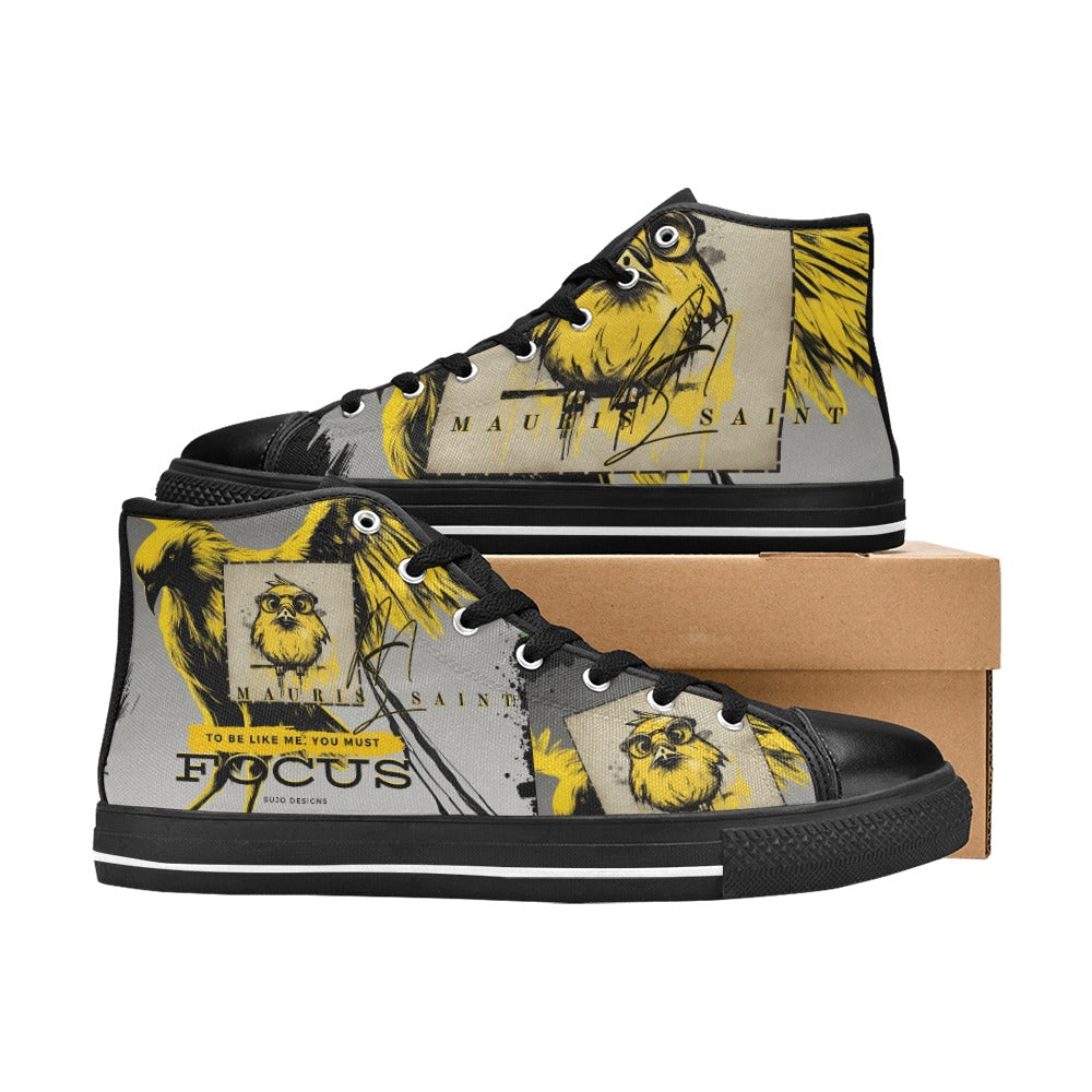 MAURISSAINT YELLOW BIRD- CANVAS MEN'S SHOES ⭐⭐⭐⭐⭐