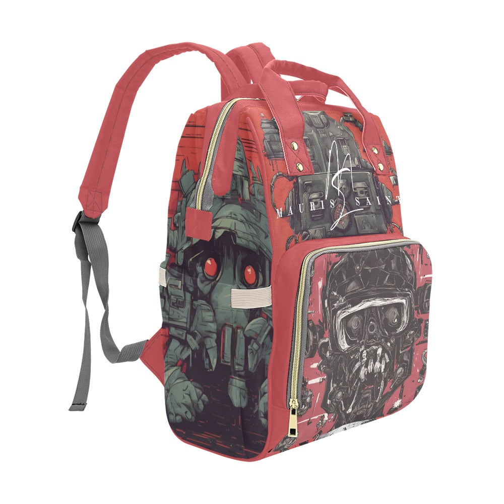 MAURISSAINT iROBOT - RED - BACKPACK ⭐⭐⭐⭐⭐