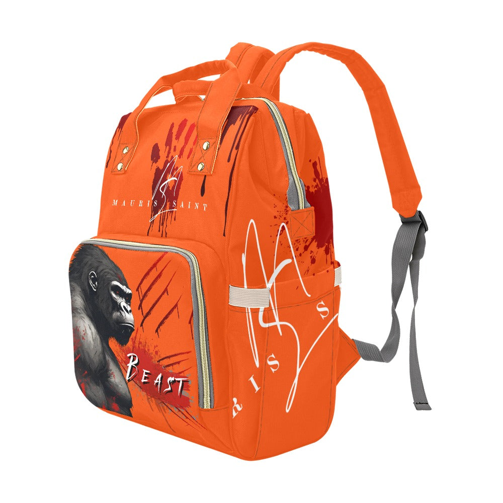 MAURISSAINT - BEAST - ORANGE BACKPACK ⭐⭐⭐⭐⭐