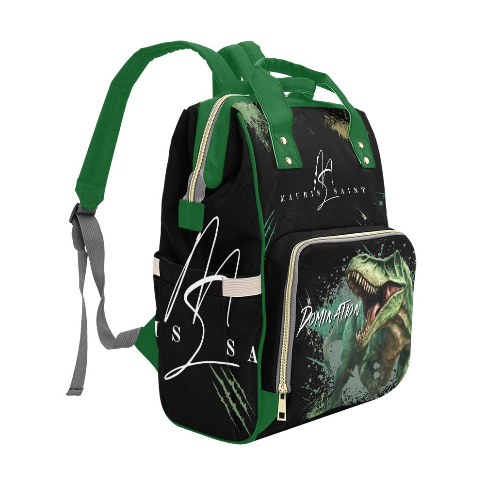 MAURISSAINT - DOMINATION - GREEN HANDLE BACKPACK ⭐⭐⭐⭐⭐