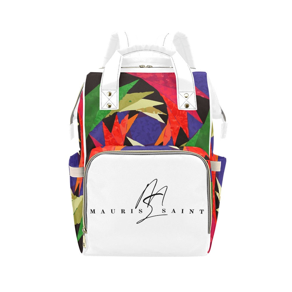 MAURISSAINT WHITE TROPICAL - BACKPACK ⭐⭐⭐⭐⭐