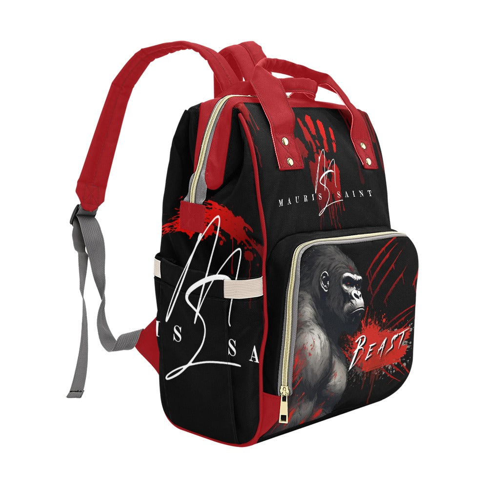 MAURISSAINT - BEAST - RED HANDLE BACKPACK ⭐⭐⭐⭐⭐