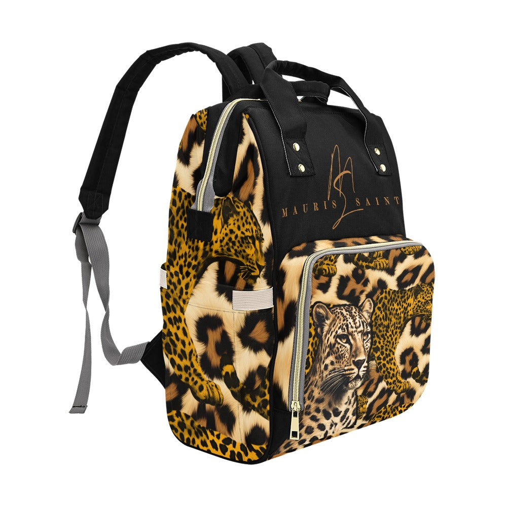 LEOPARD SAFARI I (BLACK)- BACKPACK ⭐⭐⭐⭐⭐