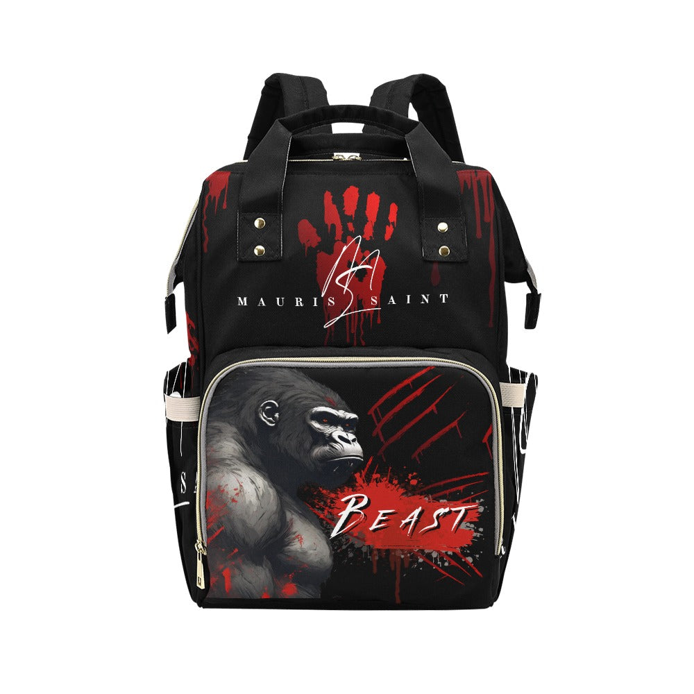 MAURISSAINT - BEAST - BLACK BACKPACK ⭐⭐⭐⭐⭐