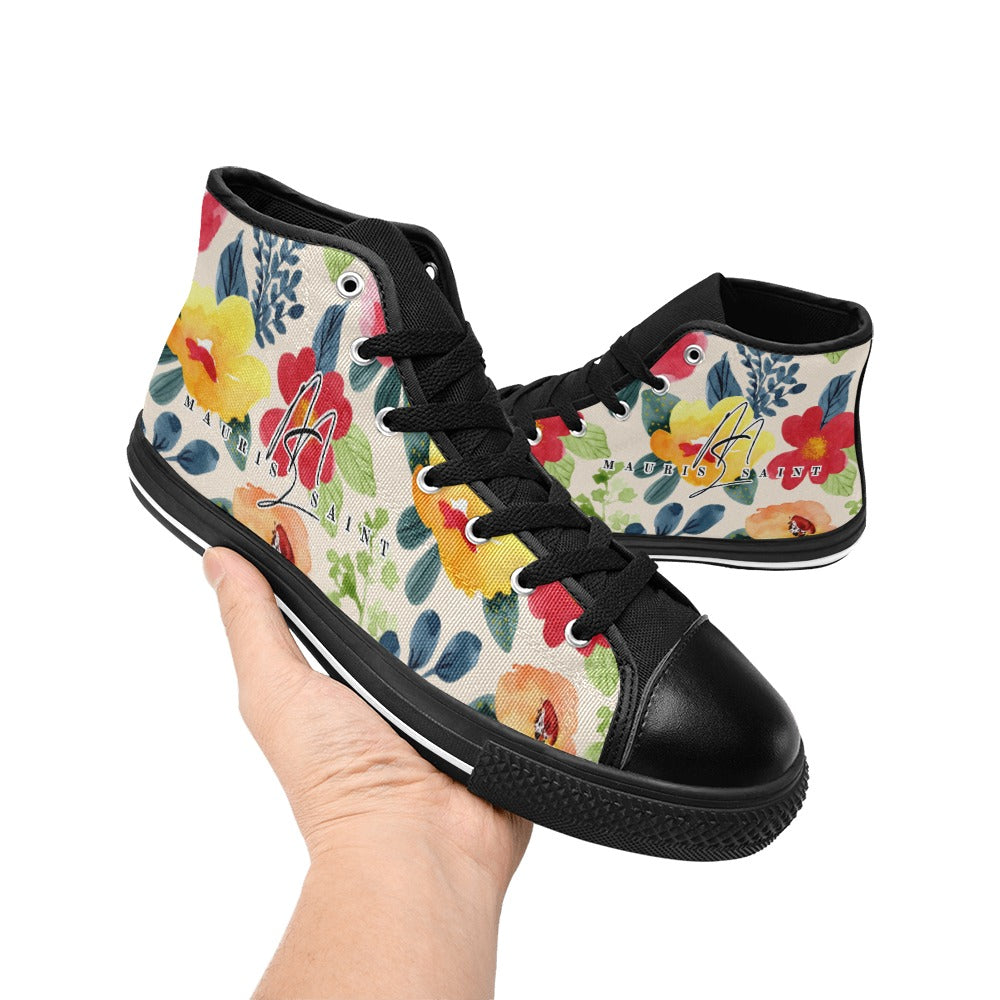 FLORAL - TOP CANVAS WOMEN'S SHOES ⭐⭐⭐⭐⭐