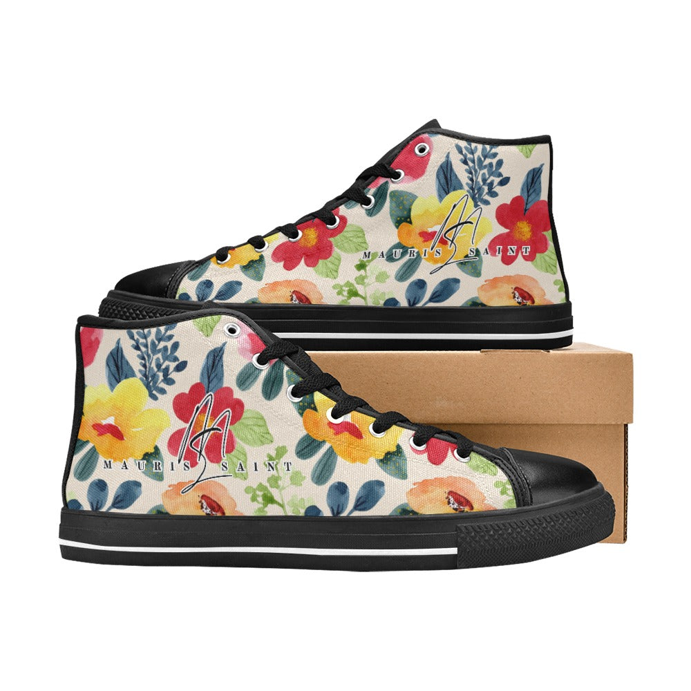 FLORAL - TOP CANVAS WOMEN'S SHOES ⭐⭐⭐⭐⭐