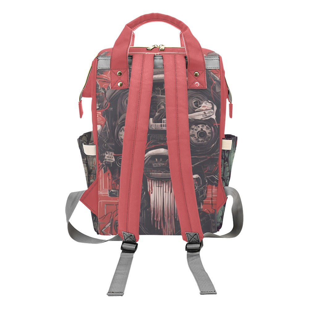 MAURISSAINT iROBOT - RED - BACKPACK ⭐⭐⭐⭐⭐