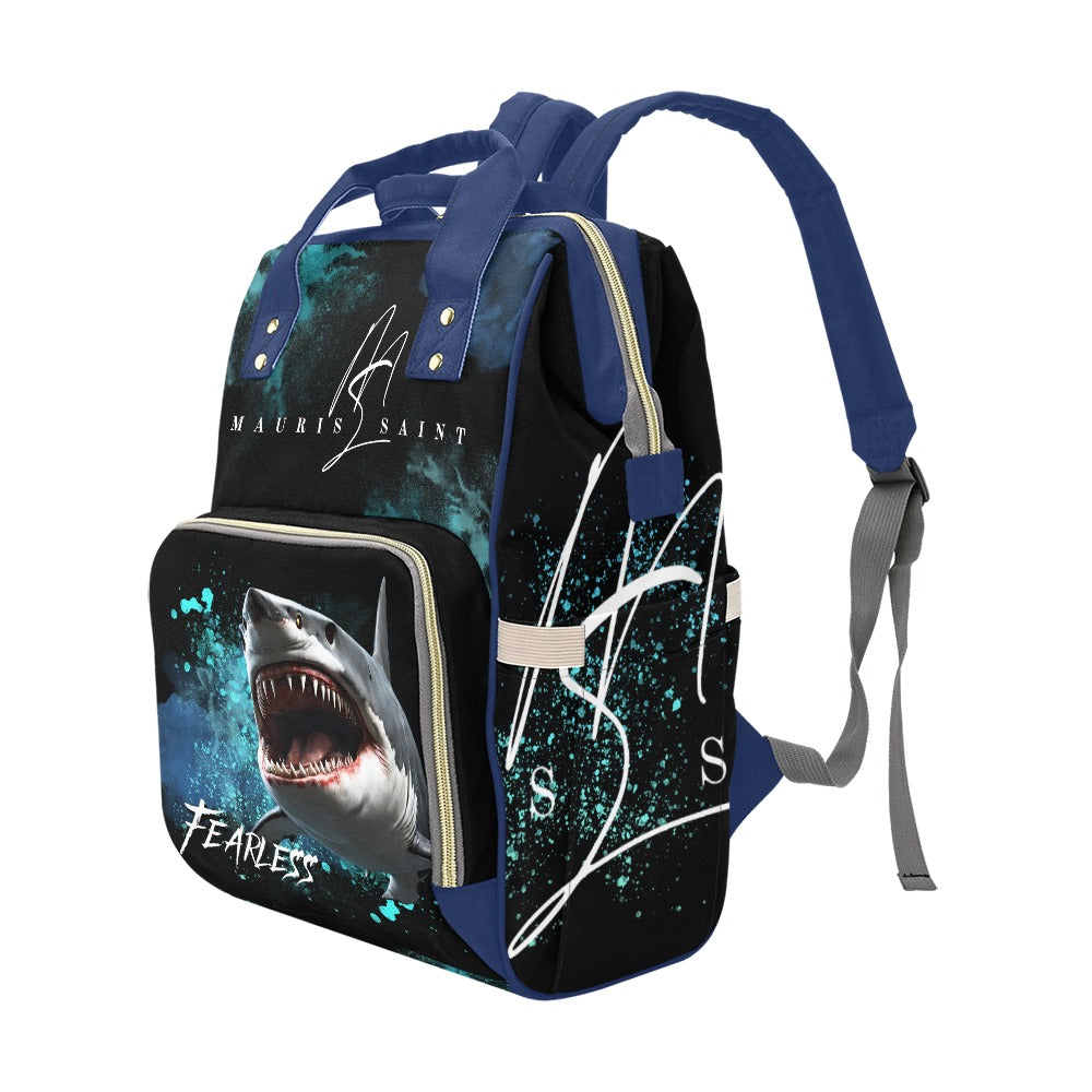 MAURISSAINT - FEARLESS - BLUE HANDLE BACKPACK ⭐⭐⭐⭐⭐